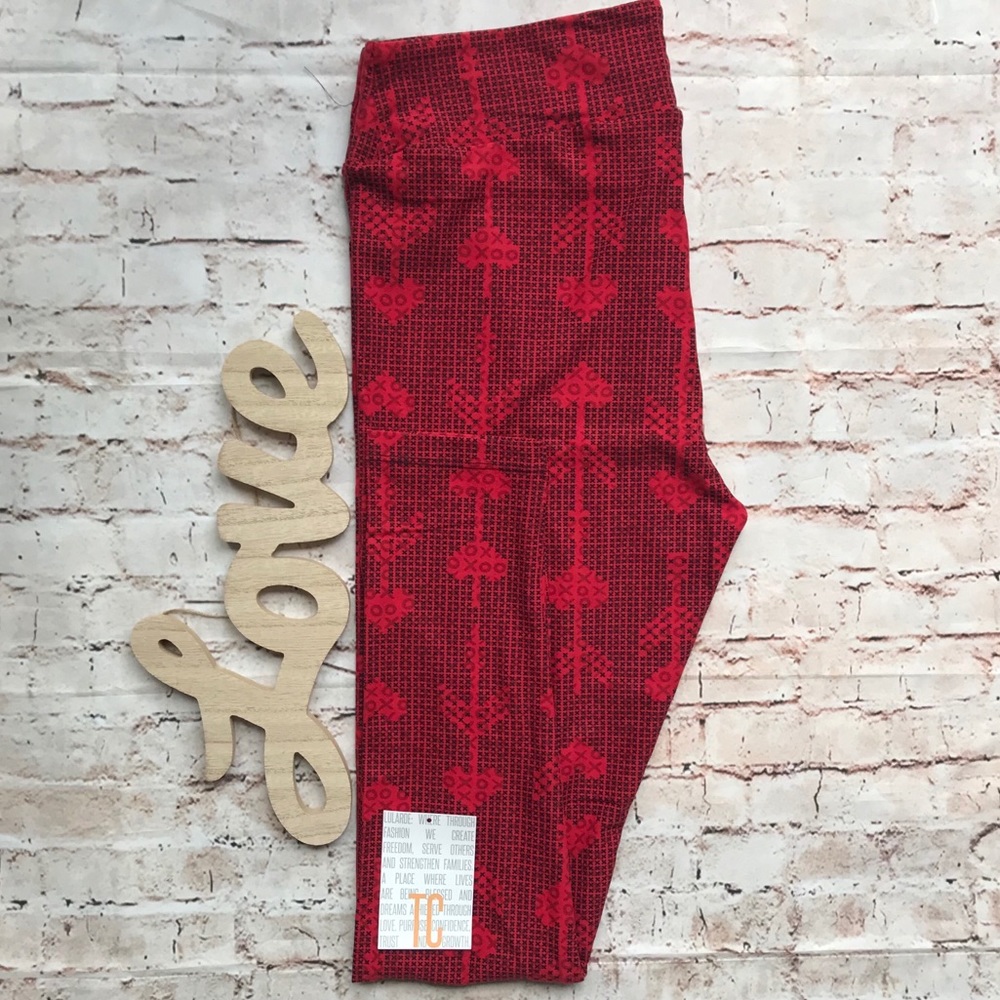 ❤️2 for $16❤️LuLaRoe Valentines Leggings Hearts TC
